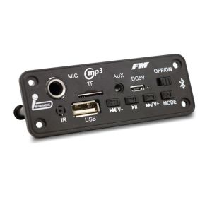 2X3W BT 5.0 Decoder Board with FM Radio and MP3 Player Module for Audio Playback