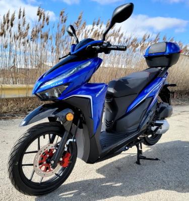 4 Stroke Efi 200cc Gas Moped Scooter For Adults With Led Lights