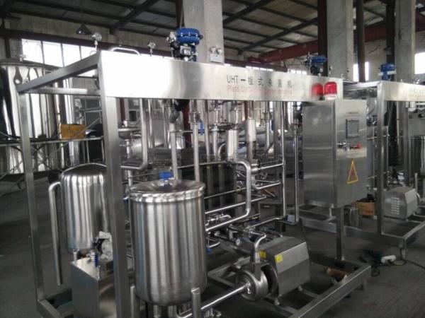 Dépend de la capacité de la machine Plaque pasteurisateur continu pour l'industrie alimentaire