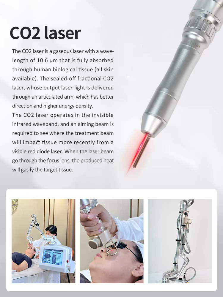 Fractional Co2 Laser Skin Machine 60W Tightening Laser Machine