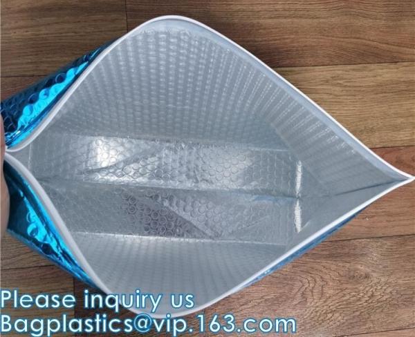 Jewelry, Beauty Bubble Zipper Bag Customized Envelope, Recycled PVC Bubble Pouch, Bubble Wrap, Epe Foam