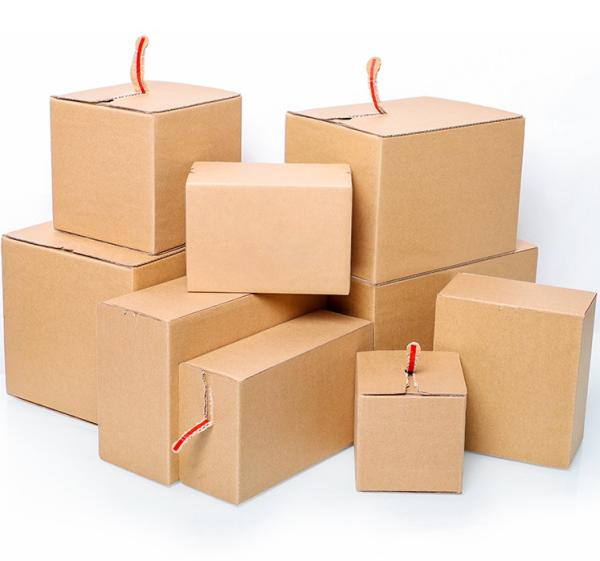 Shipping Carton Box Self Adhesive Zipper Tear Corrugated Paper Packaging Box