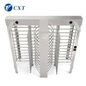 Dual Channels Building Site Turnstile Full Height Security Turnstiles CE Z1702A
