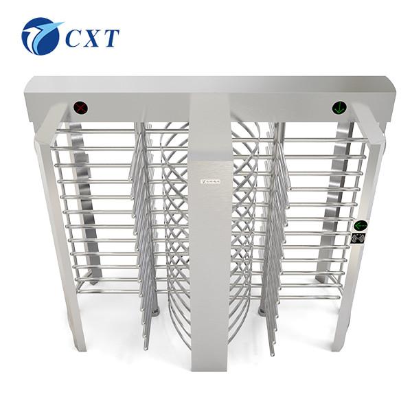Dual Channels CE Certified Full Height Turnstile with 90-Degree Rotation for High Security
