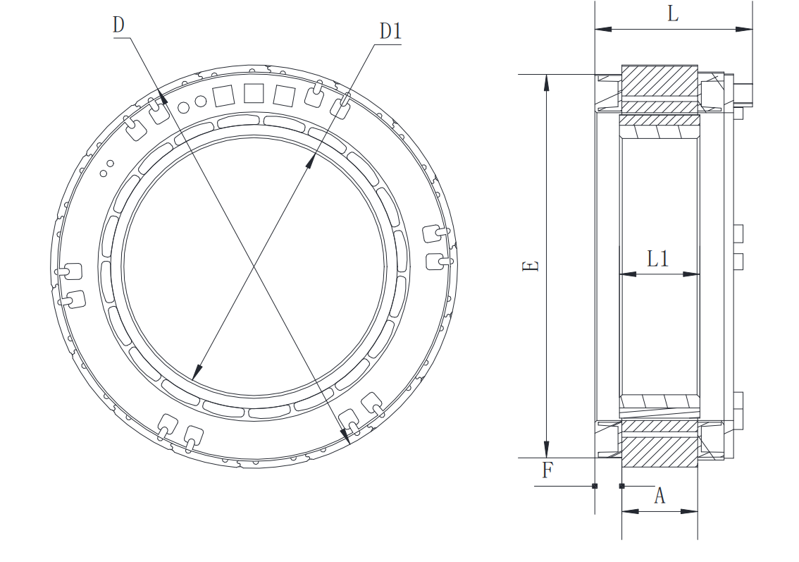43mm Frameless Motor 78W | 0.76 Nm | 5600 rpm | 48VDC