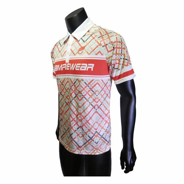 Anti Wrinkle Polo Sport T Shirt / Adults And Youth Polyester Polo T Shirts