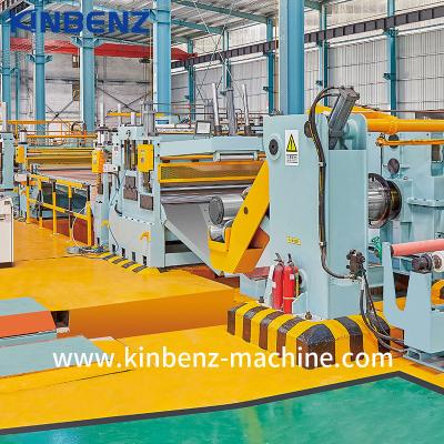 1600mm Width Coil Slitting Line With Double Slitter Steel Slitting Machine