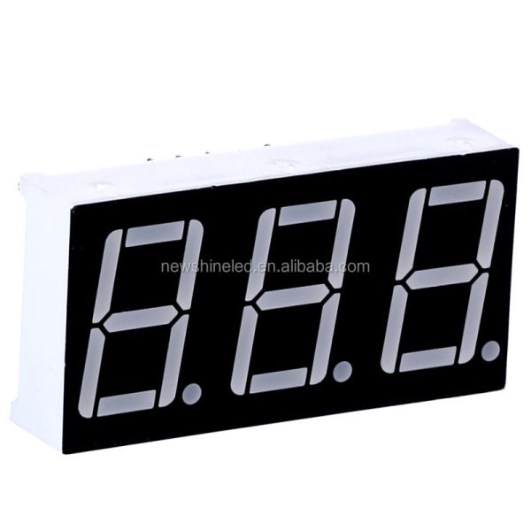 0.8 Inch 3 digit LED Seven Segment Display