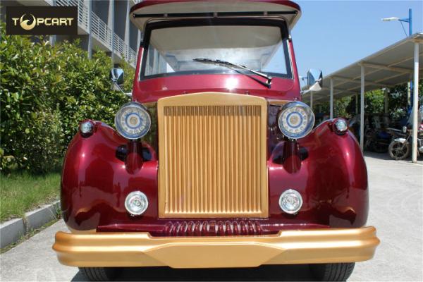 12 Seats Battery Operated Aluminum Chassis Classic Golf Cart For Scenic Using