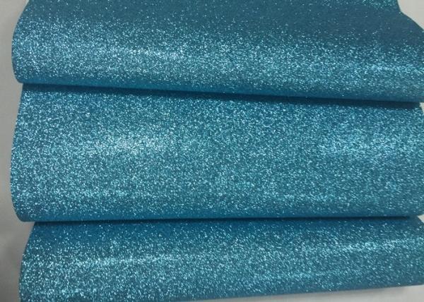 Glitter Fabric Ocean Blue Sparkle Wallpaper For Wallpaper Wall Covering