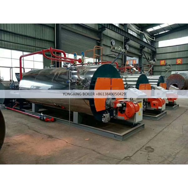 5 Ton Industrial Oil Fired Steam Boiler Heavy Oil PLC Control Easy Maintain