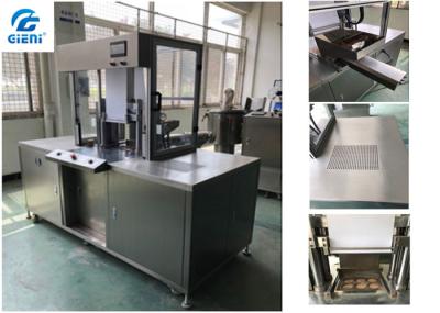Máquina de compressão cosmética para o pó cosmético na bandeja de alumínio, máquina do pó de AC380V de pressão