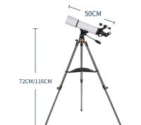 Téléscopes astronomiques de 80x500 mm Professionnel puissant pour les adultes et les débutants
