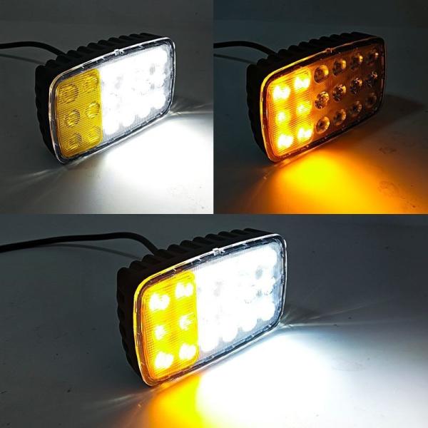 Waterproof IP67 60W Rotatable Stand Turn Signal LED Working Light Tractor Forklifts