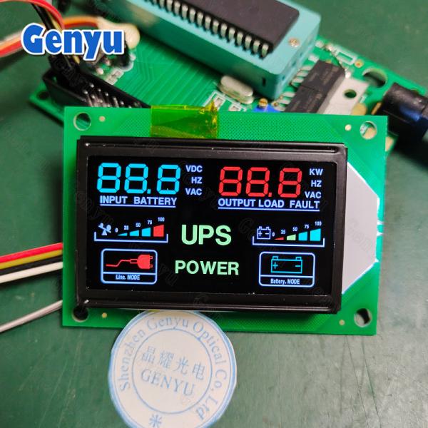 Backlight Optional Colors 16 Segment TN LCD 14 Segment Large 7 Segment LCD Display Digit HTN STN Monochrome Display