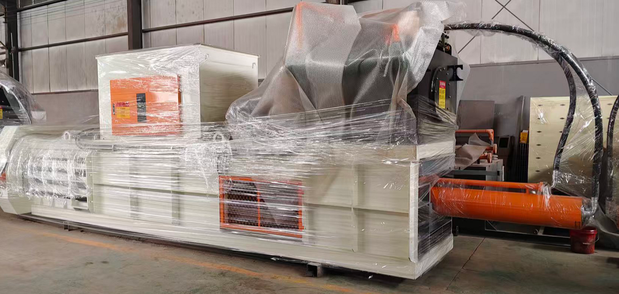 380V/50Hz ISO9001 horizontal Paper Scrap Baling Machine 5.5–55 Kw Power Recycling Baler