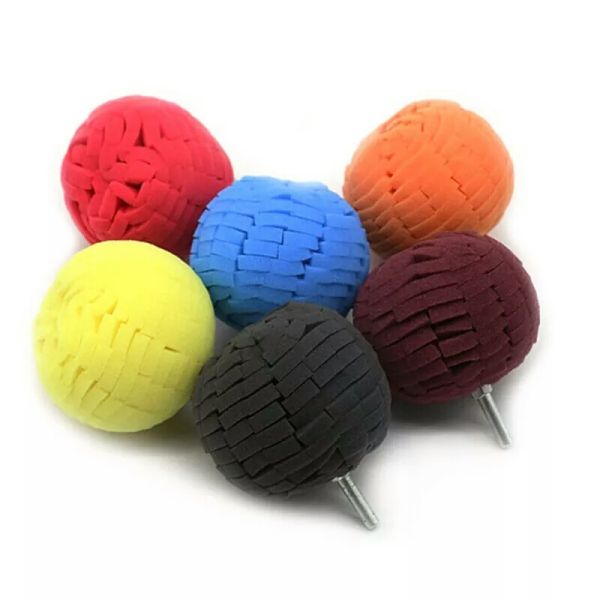 Custom Car Painting Accessories Hand Drill Plush Cleaning Ball