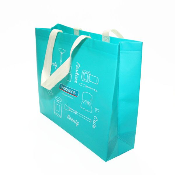 Laminated PP Non Woven Shopping Bag Solid Material Shopping / Carrying Usage