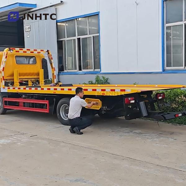 Preço barato JMC Wrecker de caminhão de reboque 4-5 toneladas chinês Wrecker caminhão de estrada Wrecker de reboque caminhão de boa qualidade e preço baixo