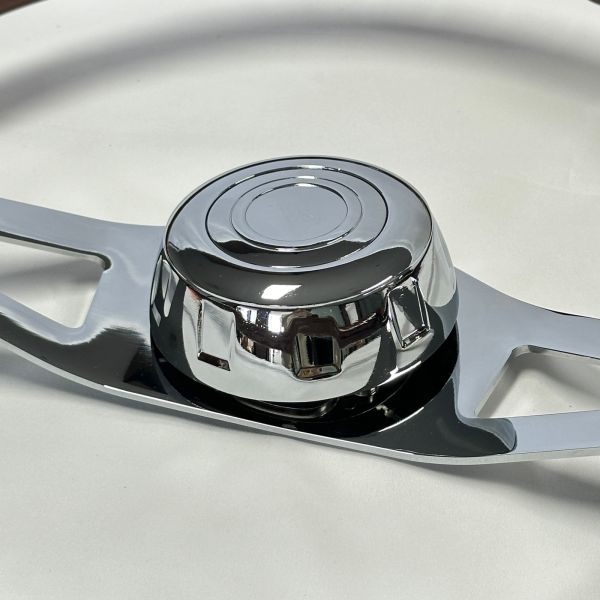 18 Inch Aftermarket Walnut Wood Steering Wheels For Classic Trucks