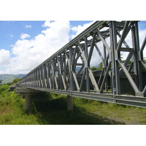 Портативный стальной мост конструкции 4.2m Bailey ферменной конструкции