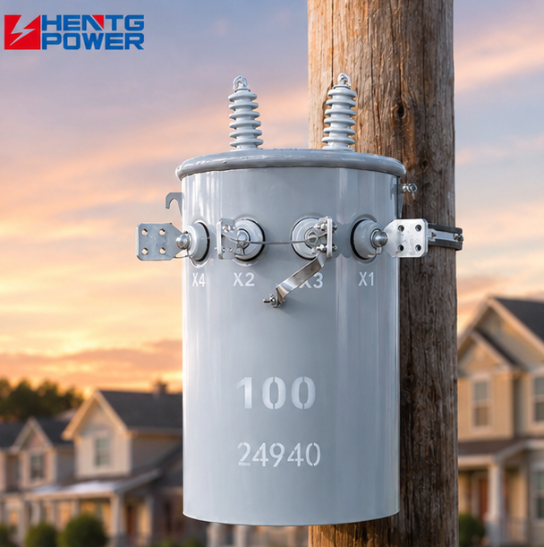 IEC60076 High IP Rating 1000KVA Single Phase Pole Mounted Transformer 11KV/230V