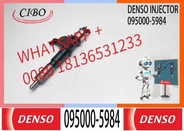 Neutral And New Common Rail Fuel Injector 095000-5984 For HI-ON 6WF1 6UZ1 Engine 8-97603099-3