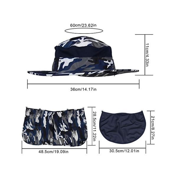 На открытом воздухе большая шляпа ведра рыбной ловли фотографии солнцезащитного крема для альпинизма