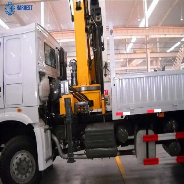 371hp Engine Sinotruk Howo 6x6 10 Ton Knuckle Boom Crane Truck