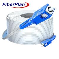Cabos de transferência de fibra LC SC FC ST DIN UPC/APC SM 9/125 Duplex G652D Fibra de 3m a 1000m