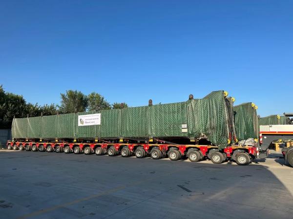 200t Load Capacity Widened Low-Flat Hydraulic Ladder Semi-Trailer for Transportation
