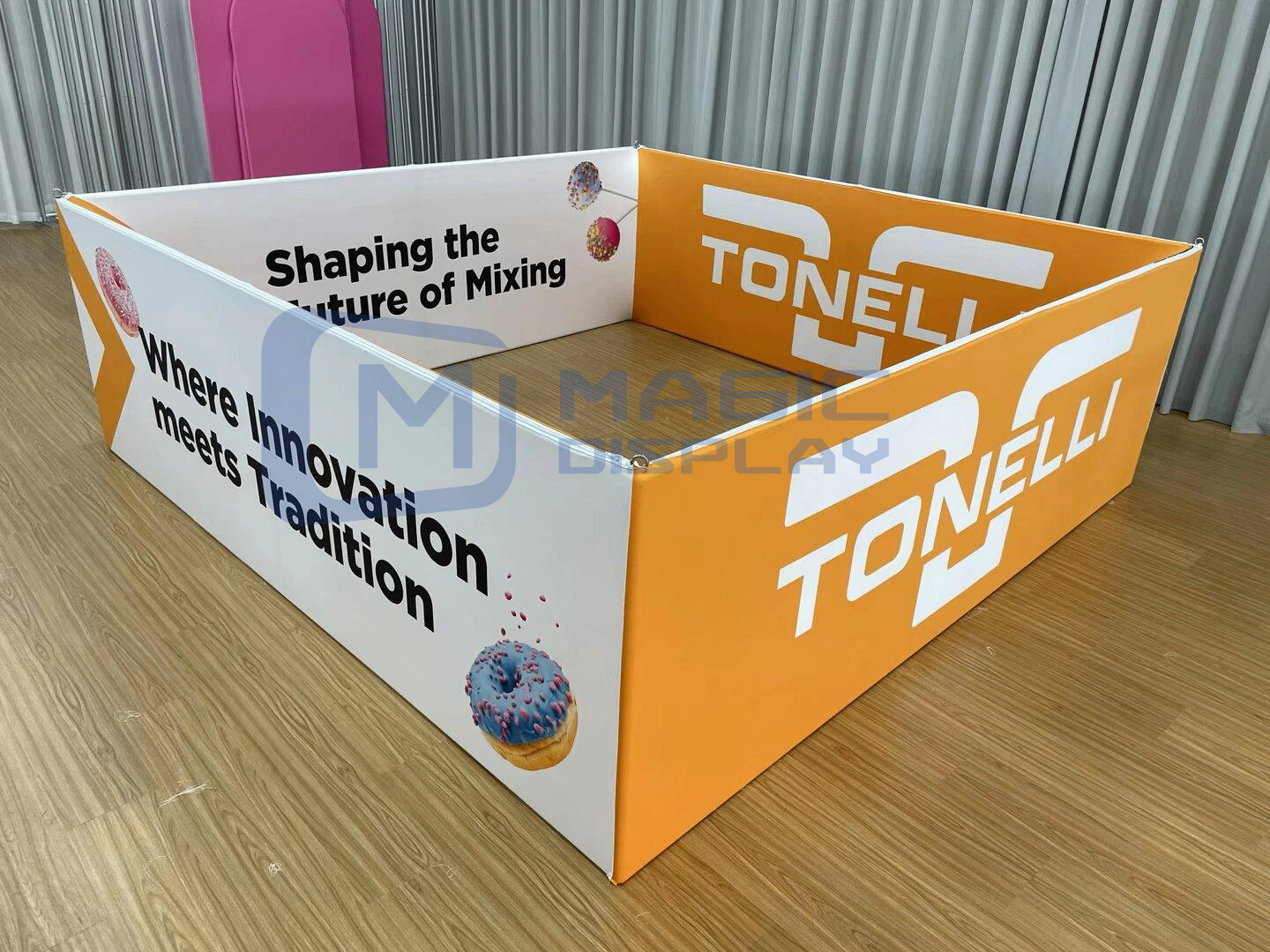 10x3ft Trade Show Hanging Banner Trade Show Hanging Fabric Displays