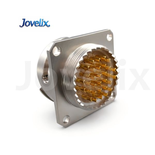 PM4-32-1K1B Flange Mount Circular Connector Plug 32 Core Industrial Connector