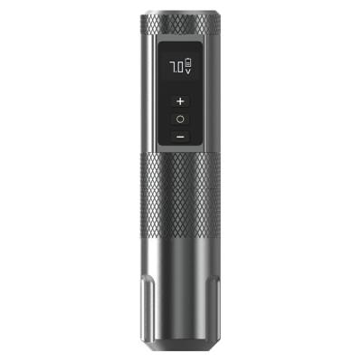 Gray Color Makeup Pmu Wireless Machine , Tattoo Rotary Pen 10V 12000 RPM