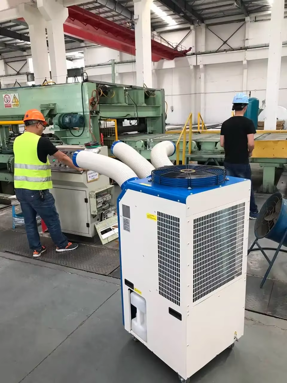 Промышленные мобильные кондиционеры для палаточных мастерских