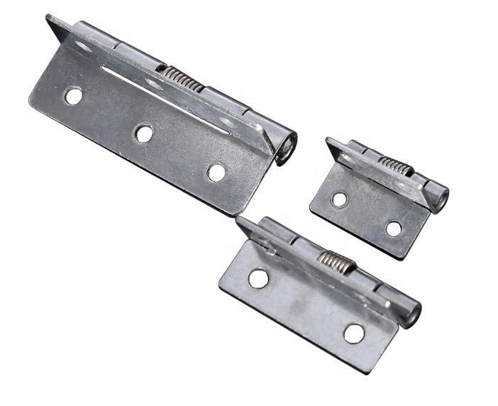 Iron Twin Spring Loaded Butt Hinge for Stainless Steel Hardware Accessory Cabinet