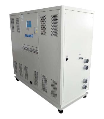 2 Inlets 2 Outlets HVAC Water Chiller Industrial 30HP 99.19-116.05KW/Hr