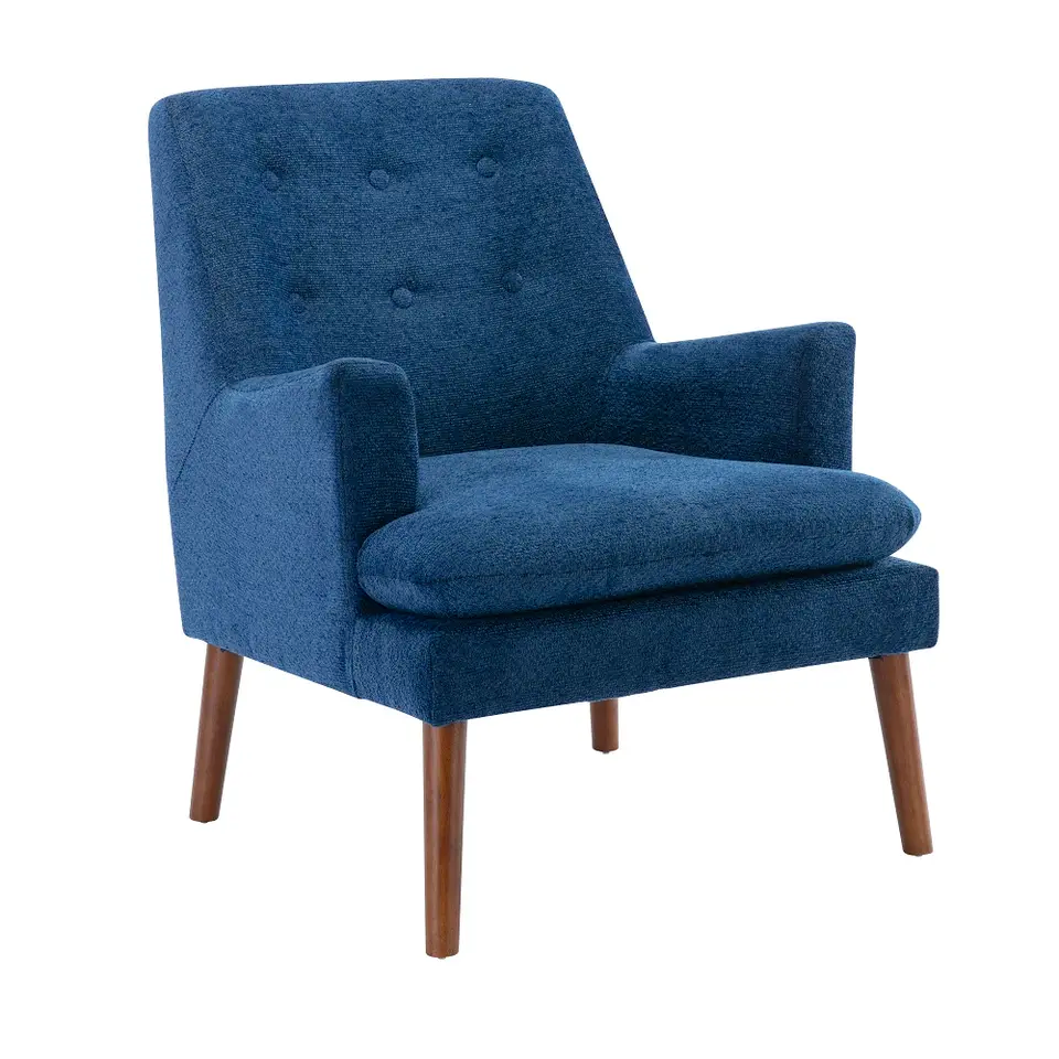 Antiwear Durable Modern Single Seater Chair Anti Scratch Fabric Material