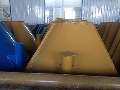 Professional 100 Ton Cement Storage Silo With Automatic Dust Collector