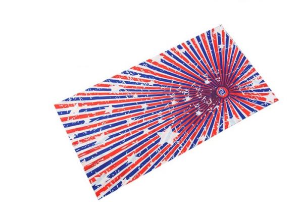 Digital Printing Seamless Tube Scarf Bandana , Bicycle Neck Gaiter Good Air Permeability