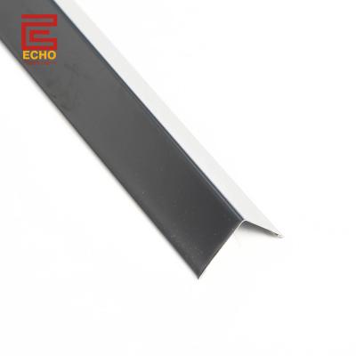 Decorativo de aço inoxidável 20mm Black Tile Trim Metal Tile Trim Depois de azulejos