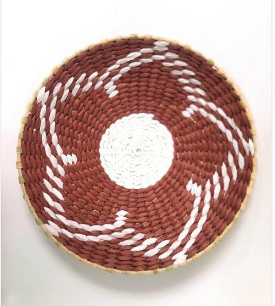 New Design High Quality Wholesale Seagrass Wicker Wall Baskets Wall Plates Hanging Decor Items
