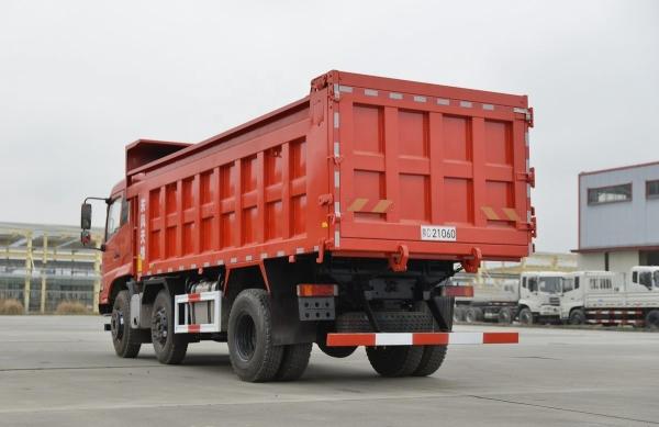 Caminhão de descarga de 15T 8 rodas Caminhão de descarga pesado 6X4 para transporte de carga pesada
