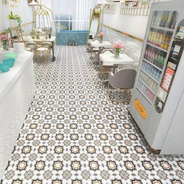 20x20cm Beige Brown Ceramic Rustic Tile for Indoor Floor