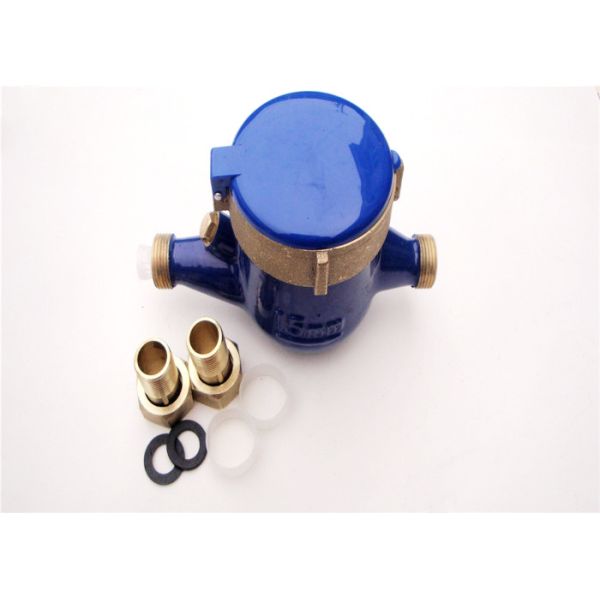 Household Multi Jet Water Meter, Liquid Sealed Cold LXSY-15E Class C