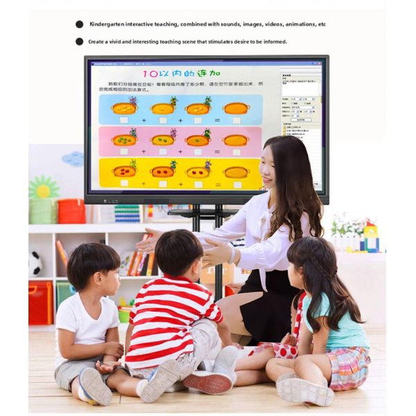 Smart Interactive LED Touch Screen Tablet Elevator-Suitable Electronic Whiteboard for Multimedia Teaching and Conference