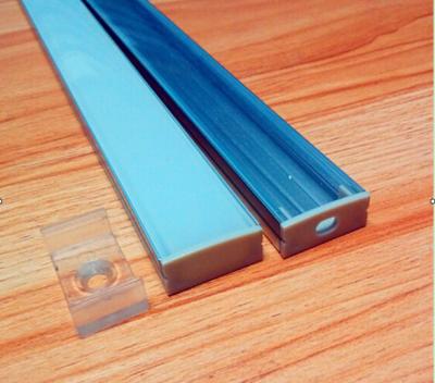 1000mmX23.5mmX10mm 6000 Series Grade LED aluminium profile for LED Strips and Rigid Bar