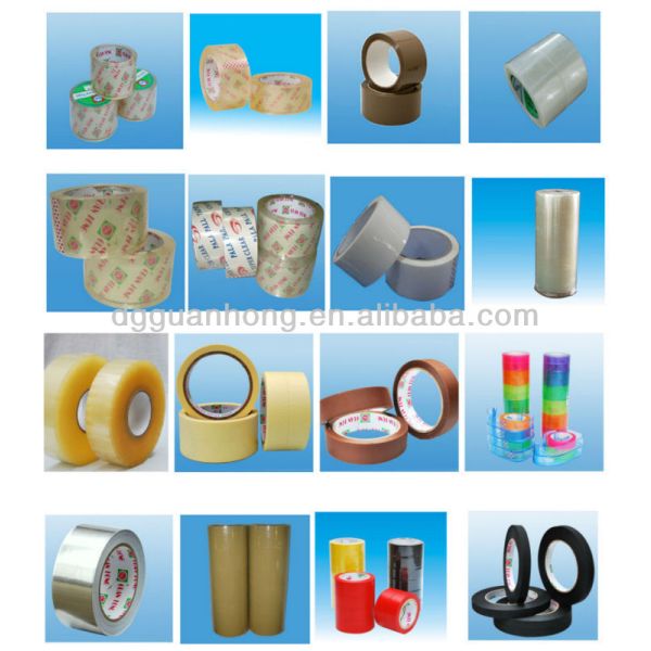 BOPP film goods strapping high adhesive branded packaging tape of Acrylic Glue
