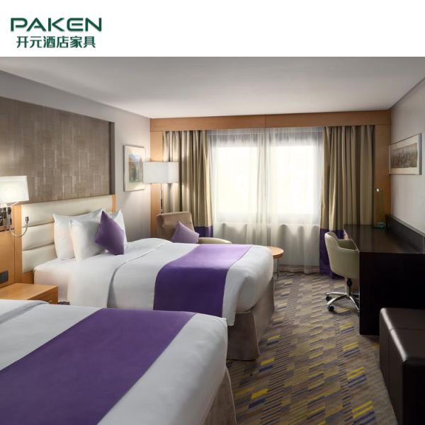 Traditional Matt Finish Hotel Bedroom Furniture Sets