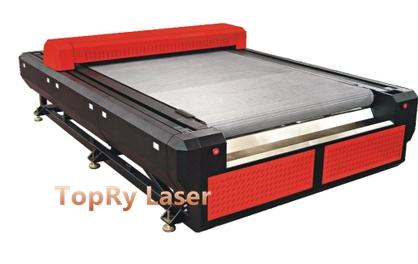 Roll Batch Leather Auto Conveyor Feeding CO2 Laser Cutting/Engraving Machine (JM2513M)